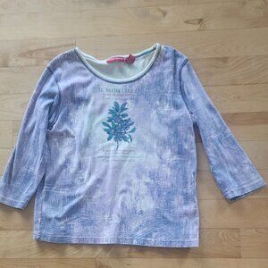 Gloria Vanderbilt Long Sleeve top - Large